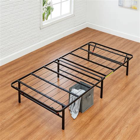 metal twin no box spring|Amazon Basics Foldable Metal Platform Bed Frame .